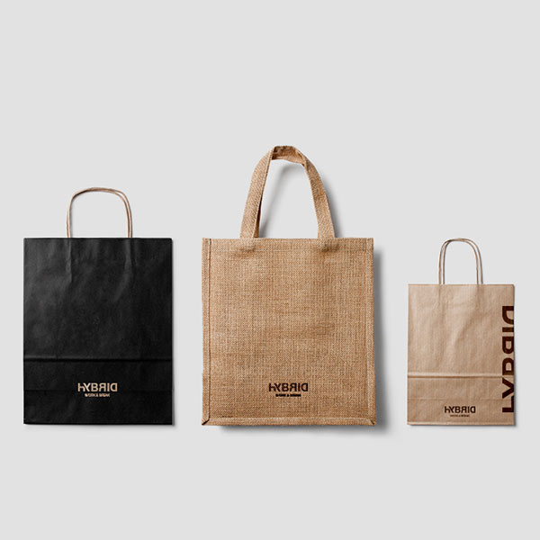 Branded shopping bag