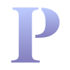 A mark for Ionela Pirvu formed by the two initials 'IP' merging into a single form